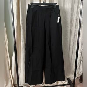Old Navy- high waisted pull on pixie wide leg pants